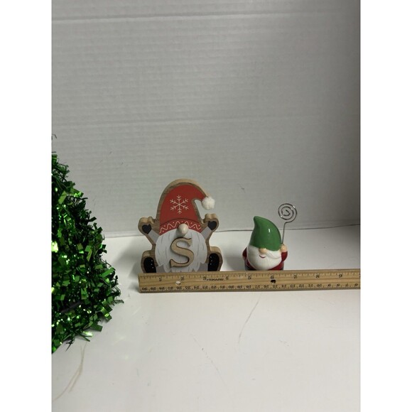 3 Piece Gnome Christmas Bundle Sparkly Christmas Tree Decor Freestanding - Picture 5 of 8